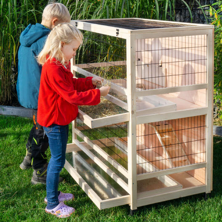 zooprinz Hasenstall Knuffel